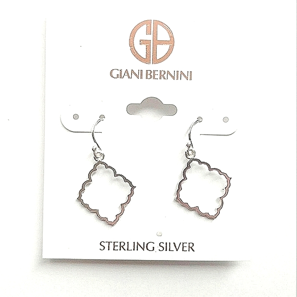 Giani Bernini Moroccan Sterling Silver Earrings NWT